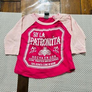 Soy La Patroncita Mexican Baby Shirt